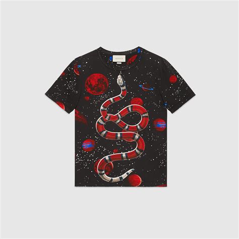 gucci snake galaxy shirt